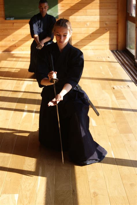 Iaido, dojo de l'Esprit Direct, Centre zen de la Falaise Verte ...