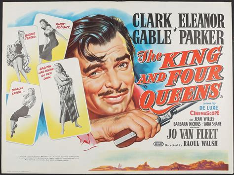 “The King And Four Queens”, Original Quad film poster (1956 ...