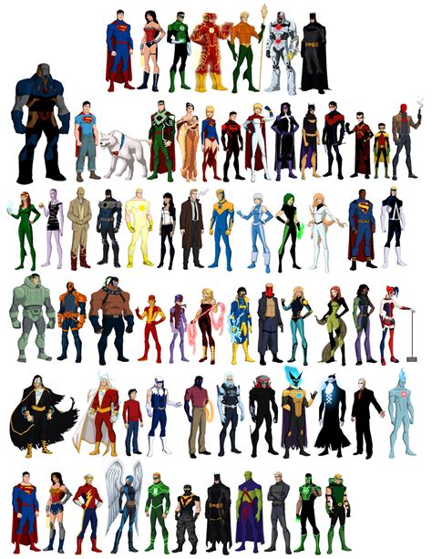 Image - DC Characters.png | Superpower Wiki | Fandom powered by Wikia