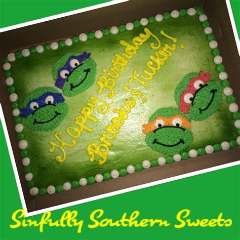 Teenage Mutant Ninja Turtles cake Mutant Ninja Turtles Cake, Ninja ...