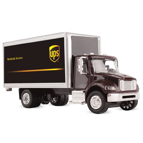 Buy Collections Etc UPS Box Truck 1:50 Scale Model Die-cast Collectible ...