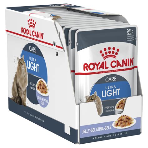 Royal Canin Ultra Light in Jelly Wet Cat Food Pouches - PetO