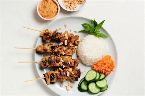 Singapore-Style Spicy Satay Chicken Skewers – EatWell Magazine