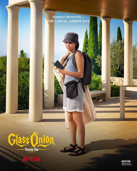 Jessica Henwick -"Glass Onion: A Knives Out Mystery" Poster 2022 ...