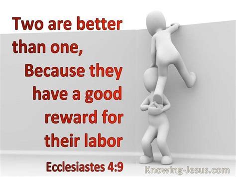 Bible Verses About Teamwork - CHURCHGISTS.COM