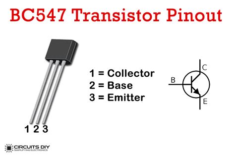 How to use a transistor BC547 as a switch