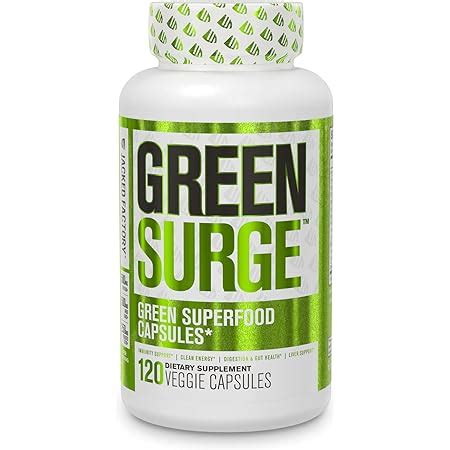 Amazon.com: Organic Super Greens 150 Capsules - Green Juice Superfood ...