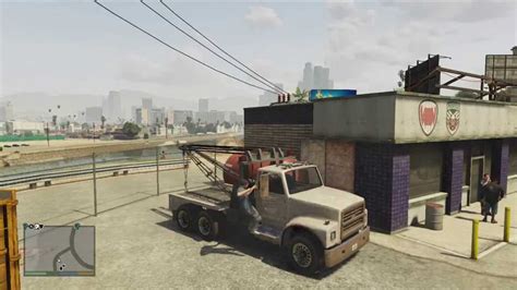 GTA V Tow Truck Location - YouTube