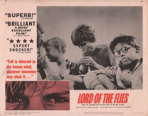 Lord of the Flies Original 1963 U.S. Scene Card - Posteritati Movie ...