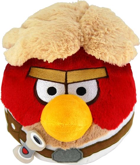 Amazon.com: Angry Birds Star Wars Plush Bird Luke Skywalker, 8 Inch ...