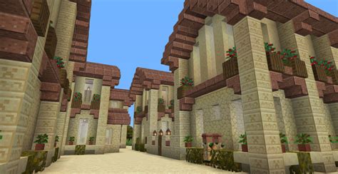 Desert Village Minecraft Map