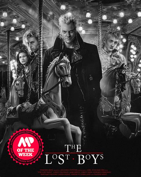 The Lost Boys by Mike Rogers - Home of the Alternative Movie Poster -AMP-