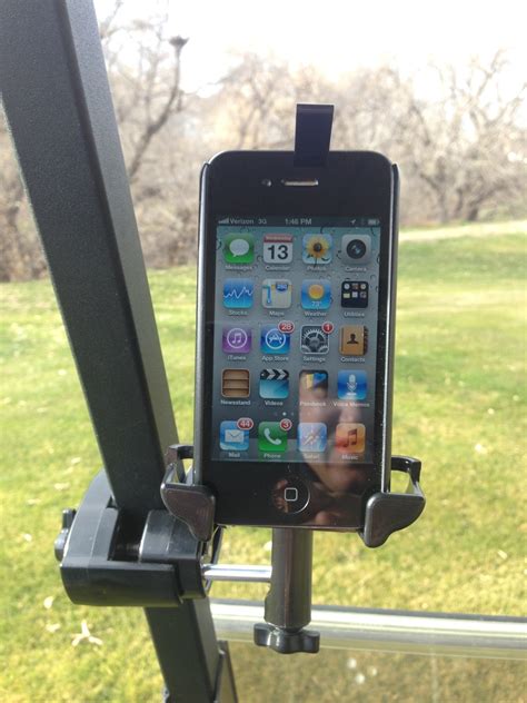 iPhone Golf Cart Mount - Caddie Buddy