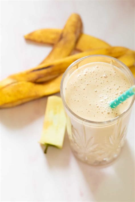 Apple Banana Smoothie - always use butter