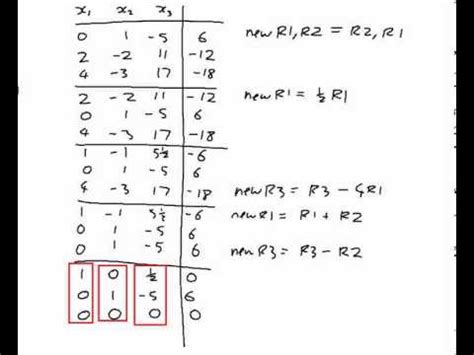 Elementary Row Operations Examples Pdf