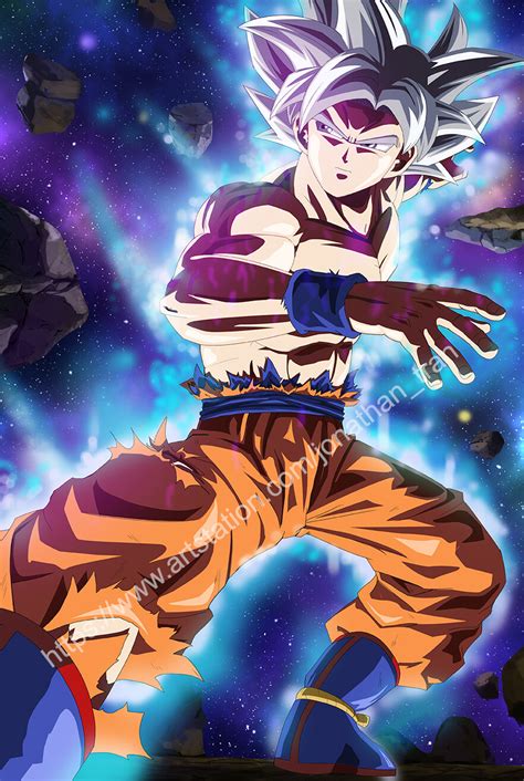 ArtStation - Goku - Mastered Ultra Instinct