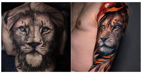 King Lion Tattoo Designs