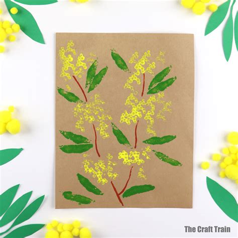 Wattle art stamping – Dunamai