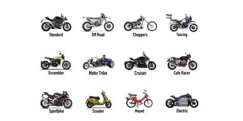 Types of Motorcycles: From Cruisers to Sport Bikes | RUN MOTO RUN