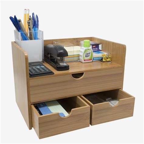 Wood Desk Accessories And Organizers - Home Design Ideas