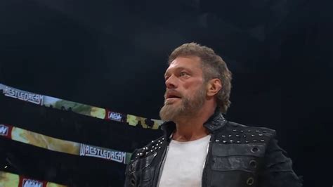 Edge makes shocking AEW debut; spears 6ft 5 former WWE star at ...