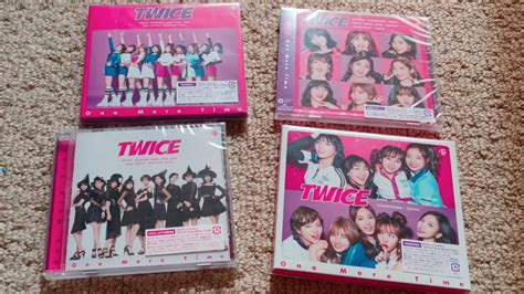 TWICE "One More Time" Album Unboxing x67 - YouTube