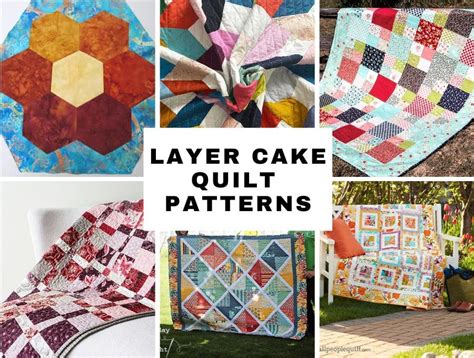 Free Layer Cake Quilt Patterns To Create Your Own Masterpiece ⋆ Hello ...