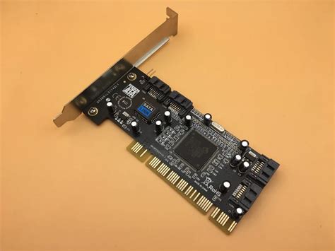 Raid Card PCI to 4 Port SATA Raid Cards Chipset for SIlicom Image 3114 ...