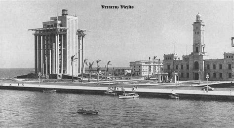 El Malecon , muelle en 1950s en Veracruz , Veracruz Mexico | Ciudad de ...