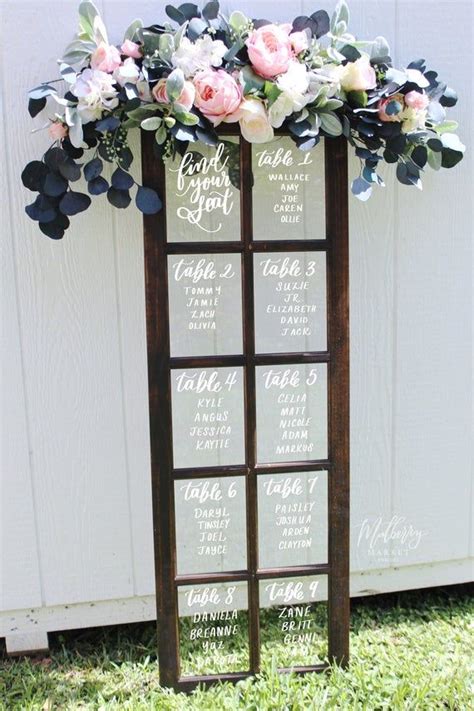 10 Unique (+ mostly easy!) Seating Chart Ideas For Your Wedding ...