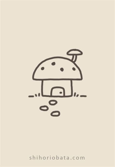 20 Easy Mushroom Drawing Ideas