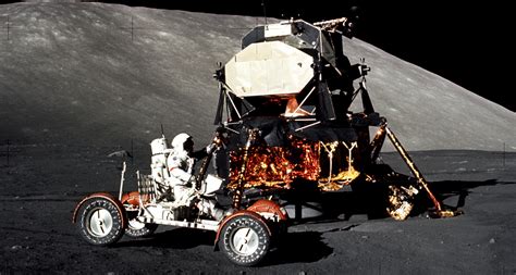 Apollo 17: Gene Cernan in Lunar Roving Vehicle - Moon: NASA Science