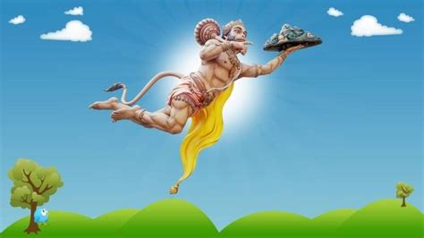 Hanuman Wallpaper 3d - Flying Hanuman Images Full Hd - 1920x1080 ...