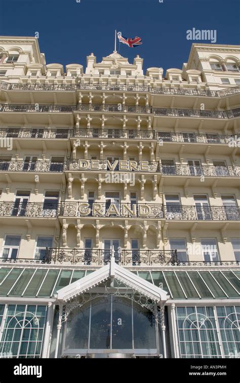 The Grand Hotel Brighton Stock Photo - Alamy