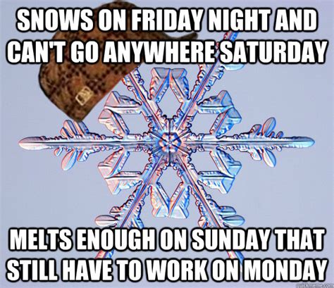 first day of spring just kidding - scumbag snow - quickmeme