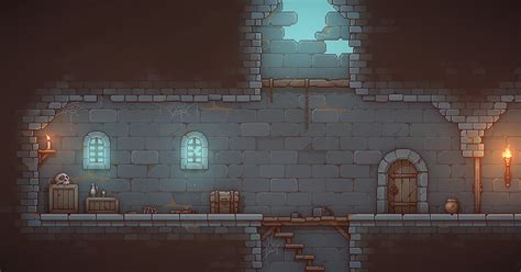 Pixel Art Platformer - Dungeon | 2D Environments | Unity Asset Store