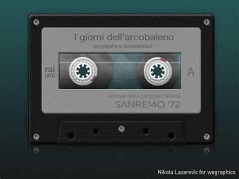 How to Create A Detailed Cassette Tape in Photoshop - WeGraphics