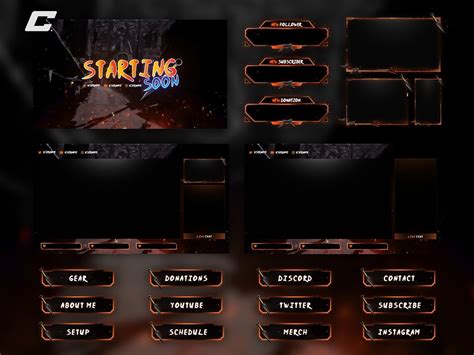 Naruto Animated Twitch Overlays