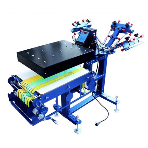 INTBUYING 3 Color 1 Station Silk Screen Printing Press Micro ...