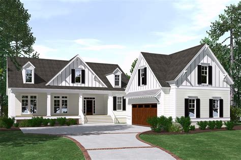 Farmhouse Style House Plan - 3 Beds 2.5 Baths 2873 Sq/Ft Plan #1071-9 ...