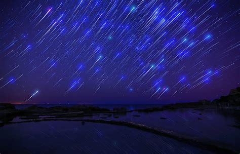 Shooting stars, fallen, luminos, bonito, sky, night, star, HD wallpaper ...