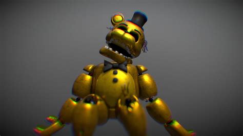 Withered Golden Freddy - 3D model by kfirbrand8 [363ac2e] - Sketchfab