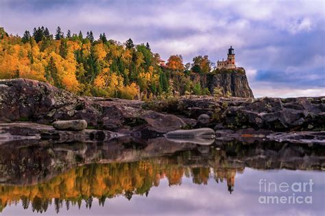 Fall Colors at Split Rock Lighthouse Photograph by Lavin Photography ...