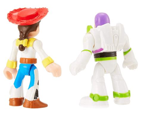 Fisher-Price Imaginext Toy Story Buzz Lightyear & Jessie Figure Set ...