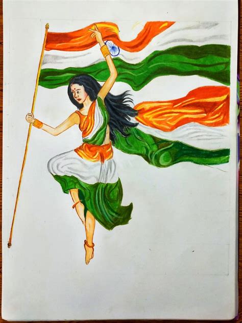 Indian Independence Day Drawing For Kids | Images and Photos finder