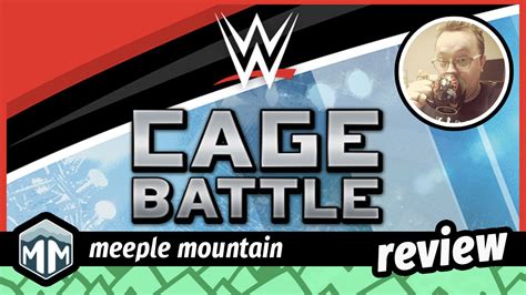 WWE Cage Battle Game Review — Meeple Mountain