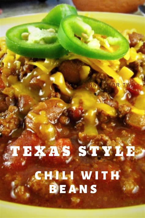 Texas Chili with Beans | Billie