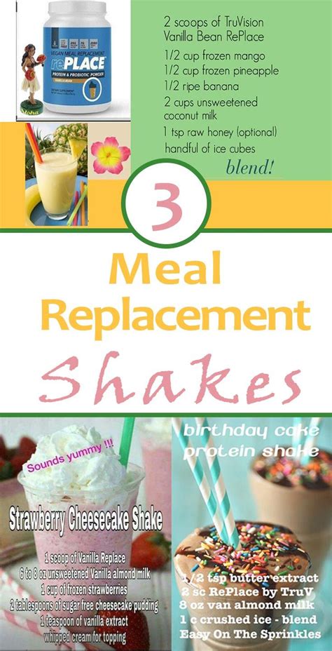 Pin on Meal Replacement Shakes For Weight Loss