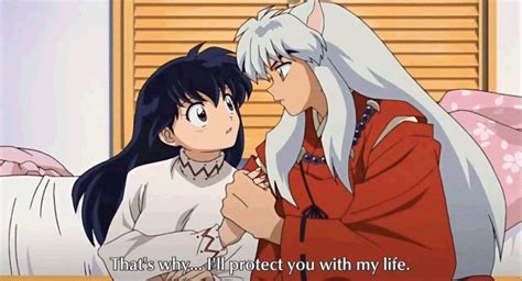 inuyasha and kagome - almost kiss - InuYasha and Ranma 1/2 Photo ...