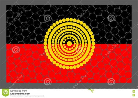 Vector Aboriginal Flag Design. - Download From Over 58 Million High ...